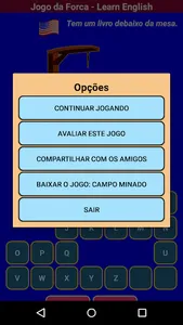 Desafio da Forca  em Inglês screenshot 1