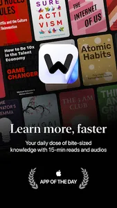 Wiser - 15 minutes Audio Books screenshot 0