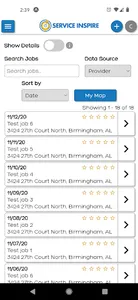 Service Inpsire screenshot 2