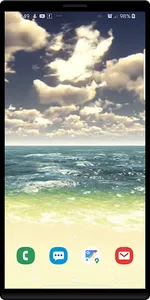 Beautiful Beach Live Wallpaper screenshot 1