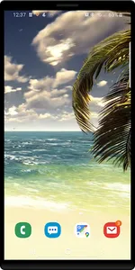 Beautiful Beach Live Wallpaper screenshot 4