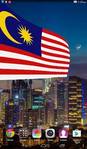 Malaysia Flag Live Wallpaper screenshot 5