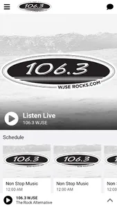106.3 WJSE screenshot 0