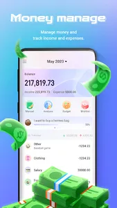 Target tracker & Money manager screenshot 0