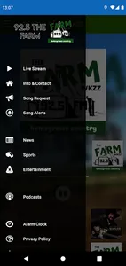 92.5 The Farm WKZZ screenshot 1