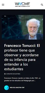 Web del Maestro CMF screenshot 1