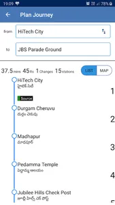 Hyderabad City Metro screenshot 2