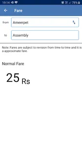 Hyderabad City Metro screenshot 5