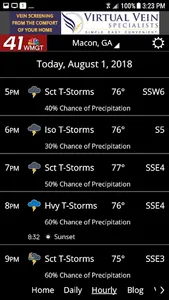 41NBC AccuWeather App screenshot 1