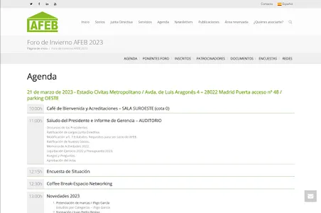 Foro AFEB verano 2023 screenshot 2
