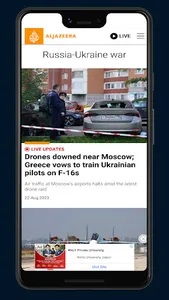Aljazeera: Breaking World News screenshot 2
