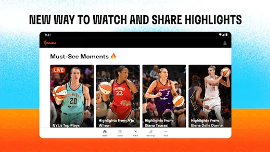 WNBA - Live Games & Scores screenshot 10