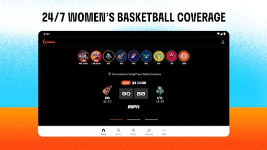 WNBA - Live Games & Scores screenshot 17