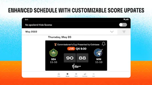 WNBA - Live Games & Scores screenshot 19