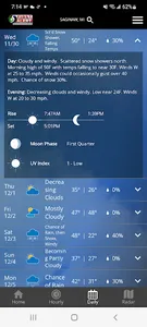 WNEM Weather screenshot 2