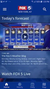 FOX 5 New York: Weather screenshot 1