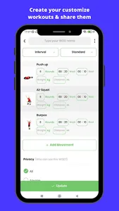 WODEX- Create workout & share screenshot 19