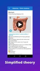 Anatomy notes:Abdomen & Pelvis screenshot 0