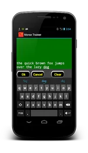Morse Trainer for Ham Radio screenshot 1
