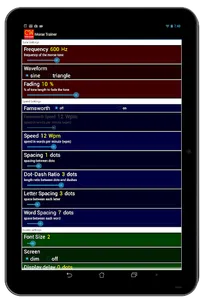 Morse Trainer for Ham Radio screenshot 10