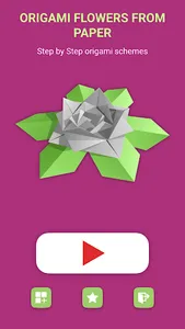 Origami Flowers From Paper screenshot 0