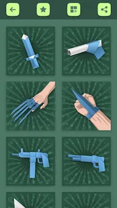 Origami Weapons Instructions screenshot 2