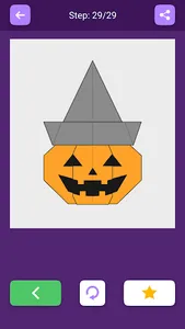 Origami Halloween From Paper screenshot 7