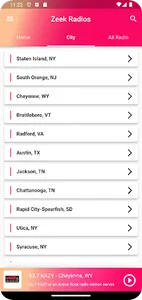 Zeek Radios screenshot 3