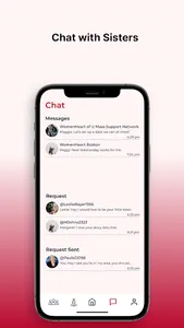 WomenHeart - SisterMatch screenshot 4