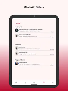 WomenHeart - SisterMatch screenshot 9