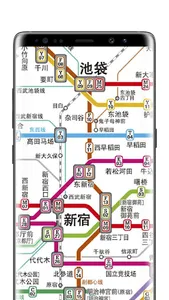 东京地铁路线图 screenshot 2