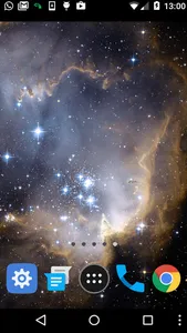 dark galaxy wallpaper screenshot 1