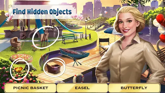 Pearl's Peril - Hidden Objects screenshot 0