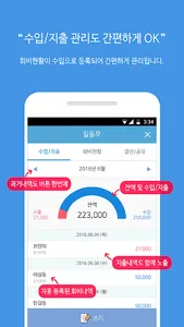 총무의 가계부(여행가계부,계모임,모임회비관리) screenshot 3