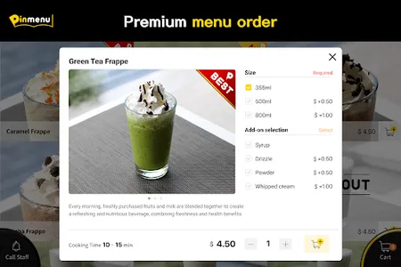 Pinmenu Order screenshot 12
