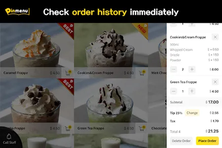 Pinmenu Order screenshot 21