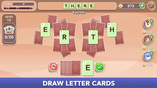 Word Deal Card Game Word Games screenshot 0