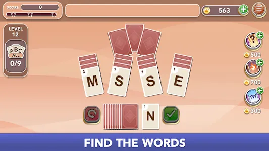 Word Deal Card Game Word Games screenshot 1