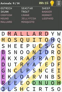 WordSearch Classic - word game screenshot 2