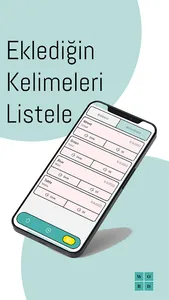 Word Box - ekle,listele,dinle screenshot 3