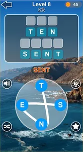 Word Link Game Puzzle - WordCr screenshot 0