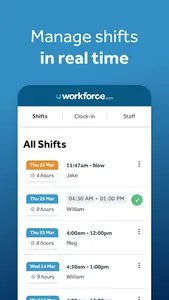 Employee Time Clock with GPS screenshot 1