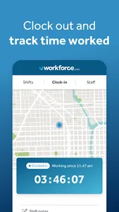 Employee Time Clock with GPS screenshot 2