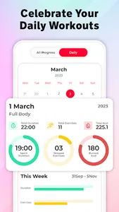 Workout - 30 Day Fitness & Gym screenshot 5