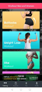 Workout For Men and Women screenshot 4