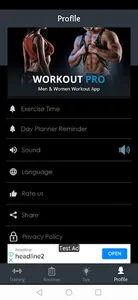 Workout For Men and Women screenshot 7
