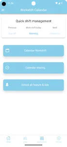 Workshift Calendar screenshot 1