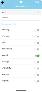 Workshift Calendar screenshot 4