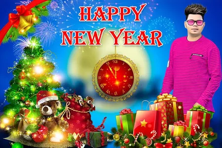 New Year Photo Editor Frames screenshot 3