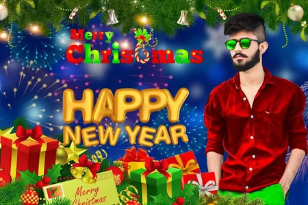 New Year Photo Editor Frames screenshot 6